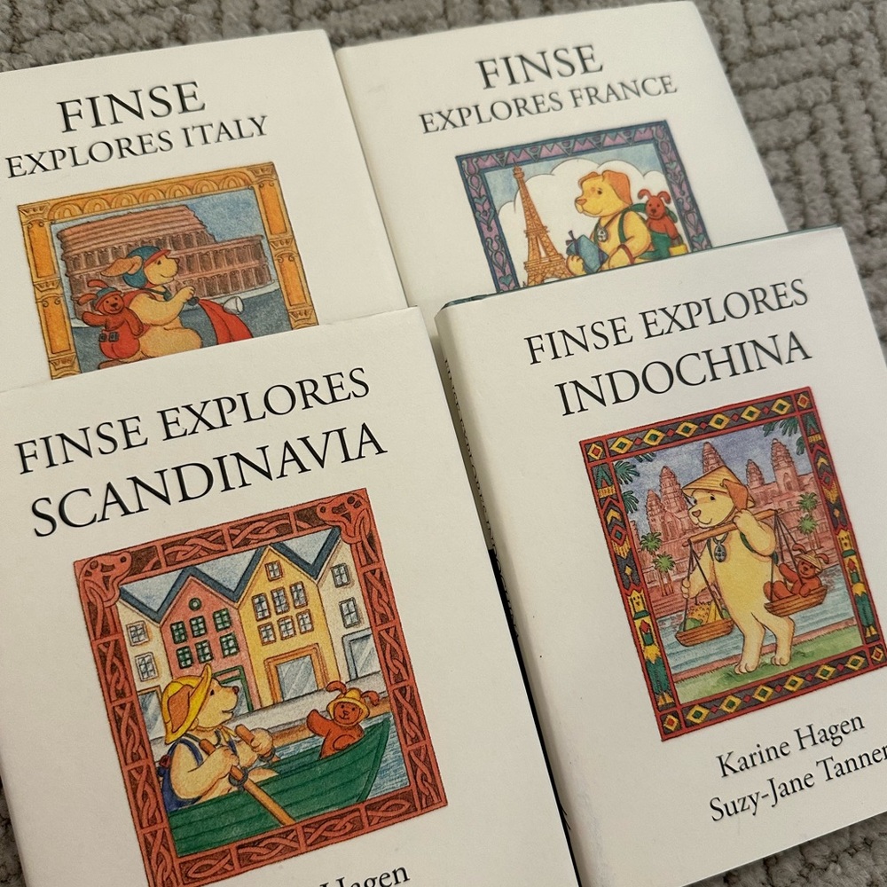NEW- set of 4 The World of Finse books